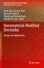Roter Buchumschlag mit dem Titel „Nanomaterial-Modified Electrodes: Design and Applications“. Springer-Logo unten.