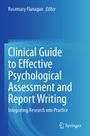 : Clinical Guide to Effective Psychological Assessment and Report Writing, Buch