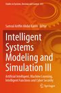 Intelligent Systems Modeling and Simulation III, Buch