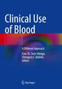 „Clinical Use of Blood“ – Titel mit Autoren Cees Th. Smit Sibinga und Yetmgeta E. Abdella. Blau mit Farbkachel. Springer-Logo.