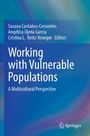 Buchtitel: "Working with Vulnerable Populations: A Multicultural Perspective". Blau-grüner Hintergrund, Springer-Logo.