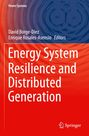 Titel: "Energy System Resilience and Distributed Generation." 
Editoren: David Borge-Diez, Enrique Rosales-Asensio. 
Design: Rote und blaue Wellen.