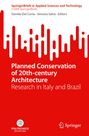 : Planned Conservation of 20th-century Architecture, Buch