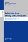 : Belief Functions: Theory and Applications, Buch