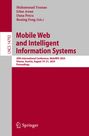 : Mobile Web and Intelligent Information Systems, Buch