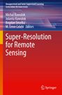 Buchtitel: "Super-Resolution for Remote Sensing". Autoren: Kawulok, Smolka, Celebi. Hintergrund: Farbverlauf mit geometrischen Formen.