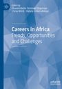 "Careers in Africa: Trends, Opportunities and Challenges"; Autoren: Ologunoye, Mordi, Adekoya. Blaues geometrisches Muster, Logo oben links.
