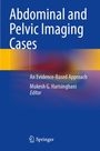 "Abdominal and Pelvic Imaging Cases: An Evidence-Based Approach" von Mukesh G. Harisinghani. Springer-Logo unten.