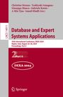 : Database and Expert Systems Applications, Buch