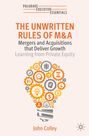 John Colley: The Unwritten Rules of M&A, Buch