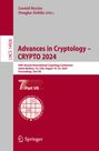 : Advances in Cryptology ¿ CRYPTO 2024, Buch