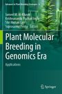 Titel: "Plant Molecular Breeding in Genomics Era". Grüner Hintergrund mit Pflanzenabbildung. Springer-Logo unten.