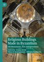 "Religious Buildings Made in Byzantium" ist prominent dargestellt. Ein byzantinisches Kircheninnere mit kunstvoller Decke.