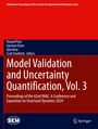Model Validation and Uncertainty Quantification, Vol. 3, Buch