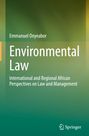 Emmanuel Onyeabor: Environmental Law, Buch