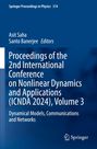 Proceedings of the 2nd International Conference on Nonlinear Dynamics and Applications (ICNDA 2024), Volume 3, Buch