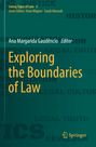 „Exploring the Boundaries of Law“ von Ana Margarida Gaudêncio. Dunkelgrüner Hintergrund, gelber Text. Springer Logo.