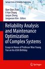 : Reliability Analysis and Maintenance Optimization of Complex Systems, Buch