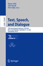 : Text, Speech, and Dialogue, Buch