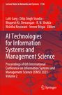 AI Technologies for Information Systems and Management Science, Buch
