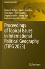 : Proceedings of Topical Issues in International Political Geography (TIPG 2023), Buch