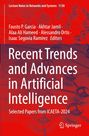 Recent Trends and Advances in Artificial Intelligence, Buch