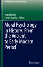 : Moral Psychology in History: From the Ancient to Early Modern Period, Buch