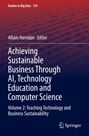 Achieving Sustainable Business Through AI, Technology Education and Computer Science, Buch