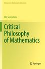 Titel: "Critical Philosophy of Mathematics." Autor: Ole Skovsmose. Beigefarbener Hintergrund, Springer-Logo unten rechts.