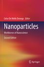 "Nanoparticles: Workhorses of Nanoscience, Second Edition" von Celso De Mello Donega, farbverlaufendes Cover.