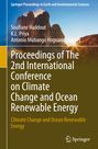 : Proceedings of The 2nd International Conference on Climate Change and Ocean Renewable Energy, Buch