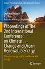 Proceedings of The 2nd International Conference on Climate Change and Ocean Renewable Energy, Buch