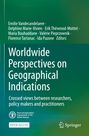 Buchtitel: "Worldwide Perspectives on Geographical Indications". Grüne Abdeckung mit FAO- und Springer-Logo.