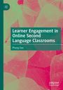 Titel: "Learner Engagement in Online Second Language Classrooms" von Phung Dao, blattförmiger Hintergrund.
