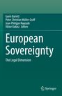 Buchtitel: "European Sovereignty - The Legal Dimension". Herausgeber: Gavin Barrett u.a. Grüner Hintergrund. Springer-Logo.