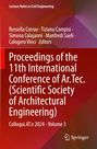 "Proceedings of the 11th International Conference of Ar.Tec." auf rotem Hintergrund. Oben Autoren, unten Springer-Logo.