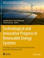 Technological and Innovative Progress in Renewable Energy Systems, Buch