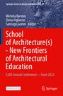 "School of Architecture(s) - New Frontiers of Architectural Education", EAAE Annual Conference—Turin 2023. Cover in Rot.