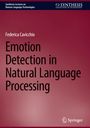 Federica Cavicchio: Emotion Detection in Natural Language Processing, Buch