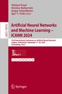 : Artificial Neural Networks and Machine Learning ¿ ICANN 2024, Buch