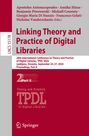 : Linking Theory and Practice of Digital Libraries, Buch