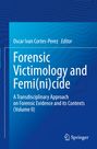 Forensic Victimology and Femi(ni)cide. Blauer Hintergrund. Springer-Logo unten rechts.