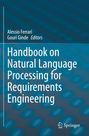 "Handbook on Natural Language Processing for Requirements Engineering", blaues Muster, Springer-Logo unten rechts.