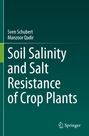 "Sven Schubert, Manzoor Qadir: Soil Salinity and Salt Resistance of Crop Plants." Grüner Hintergrund, Springer-Logo.