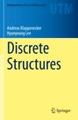 "Discrete Structures" von Andreas Klappenpecker und Hyunyoung Lee, "Undergraduate Texts in Mathematics", Springer-Logo unten.