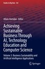 Achieving Sustainable Business Through AI, Technology Education and Computer Science, Buch