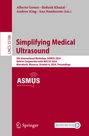 : Simplifying Medical Ultrasound, Buch