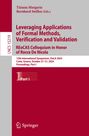 : Leveraging Applications of Formal Methods, Verification and Validation. REoCAS Colloquium in Honor of Rocco De Nicola, Buch