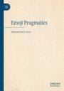 "Emoji Pragmatics" von Francisco Yus. Beige Hintergrund mit blauem Rand links, Logo oben links.