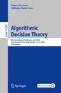 : Algorithmic Decision Theory, Buch